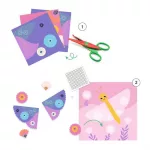 Djeco DJ9057 Crinkle Cutting Collage Set