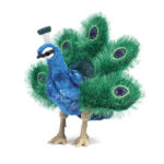 Folkmanis Small Peacock Hand Puppet