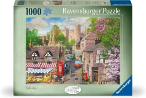 Ravensburger Down the Lane No5 Castle Lane Puzzle 1000pc