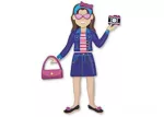 M&D Reusable Puffy Stickers Dress-up