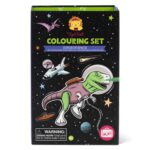 Tiger Tribe Colouring Set Dinos in Space