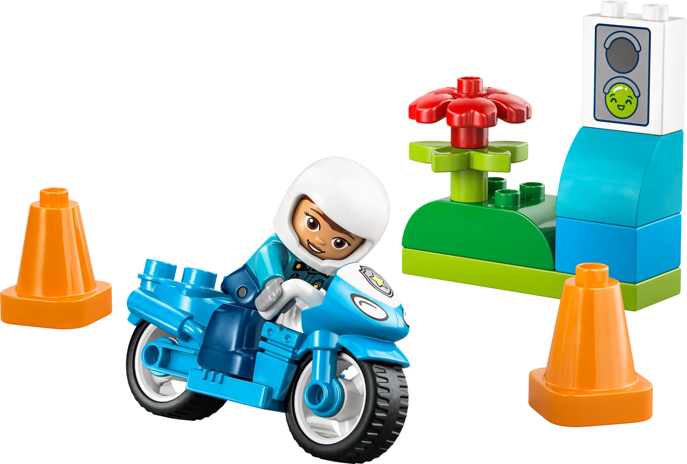 Lego Duplo 10471 Blue Police Motorcycle