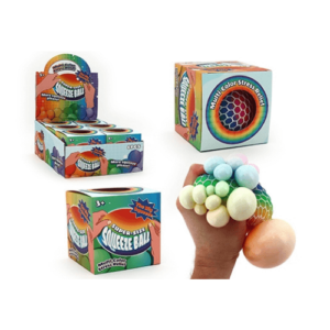 Rainbow Super Size Squeeze Ball 100mm
