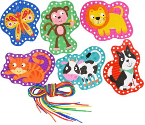Lacing Cards Animals
