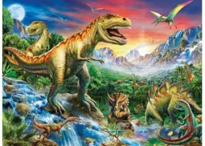 Ravensburger Time Of The Dinosaurs Puzzle 100pc