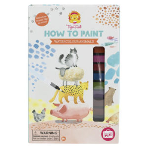 Tiger Tribe How to Paint Water Colours Animals