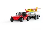 Siku 1696 Buggy with Sporting Airplane