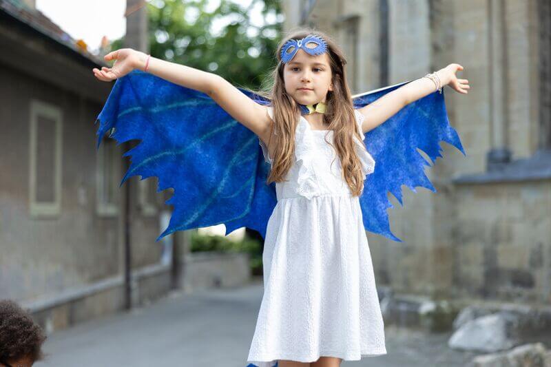 Great Pretenders Celestial Dragon Jewel Soft Wings Size 4-6
