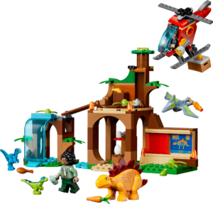 LEGO Jurassic World 77981 Velociraptor, Stegosaurus & Pteranodon Rescue