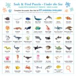 Under the Sea Seek & Find Puzzle 100pc