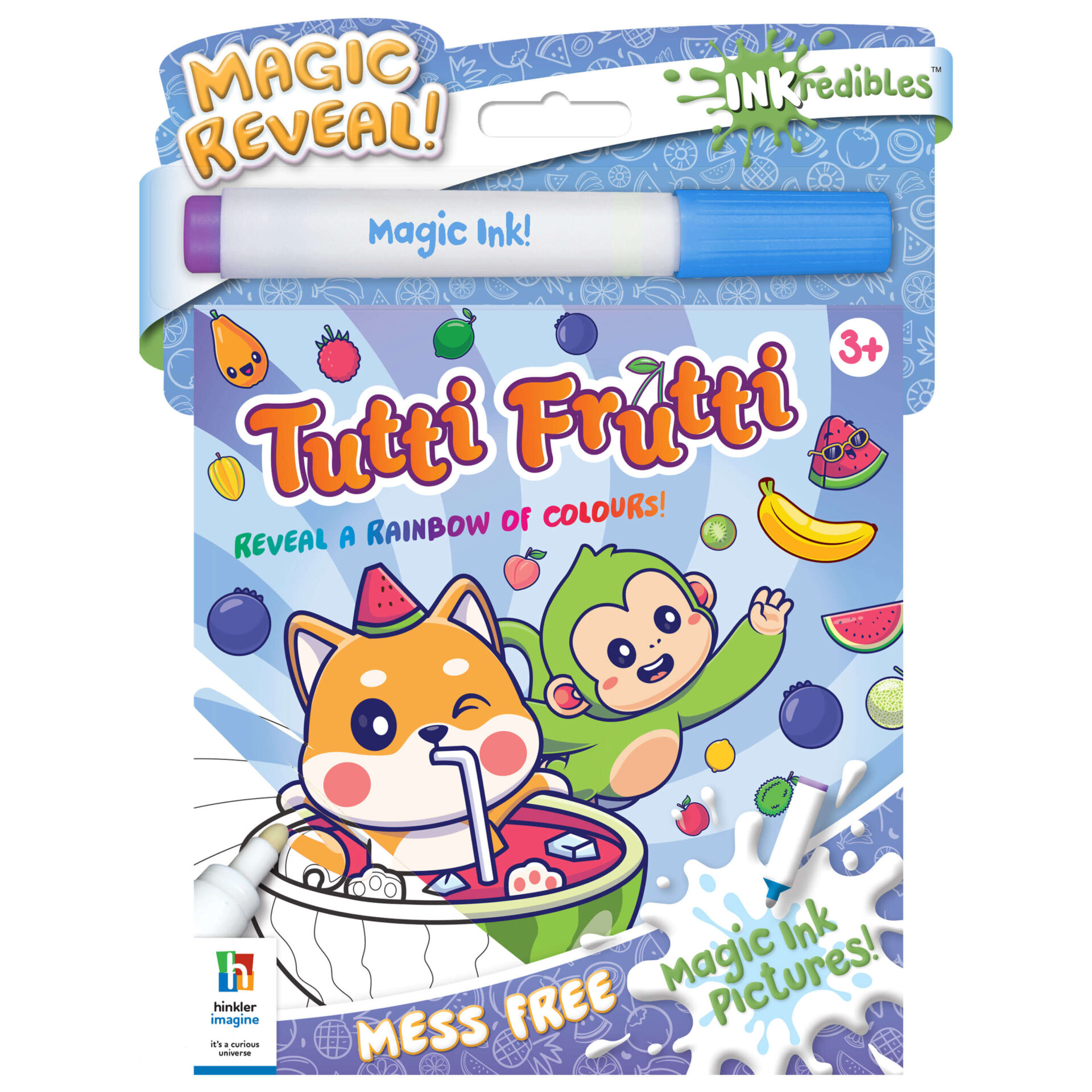 Inkredibles Water Reveal Tutti Frutti