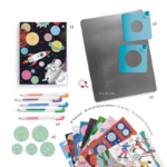 Djeco DJ8736 Spirals Pad Of 10 Designs