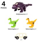 Brio 36082 Dinosaur Attack Set 4 pieces