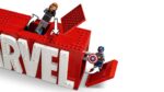 LEGO Marvel 76313 MARVEL Logo & Minifigures