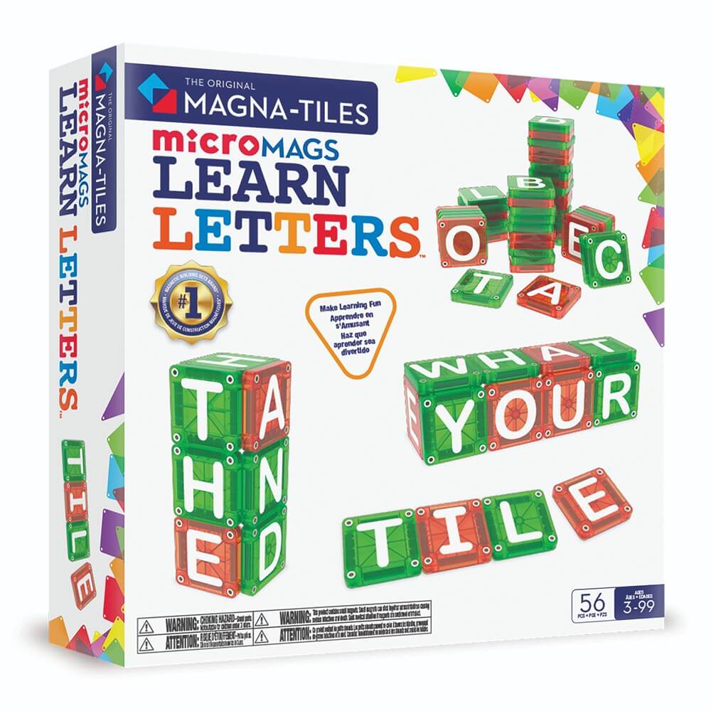 MAGNA-TILES Learn Letters 56pc Set MAGNA-TILES Learn Letters 56pc Set