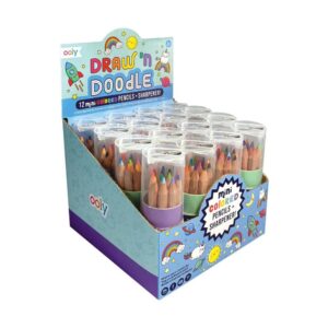 Ooly Draw n Doodle Coloured Pencil Set with Sharpener