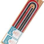Bicycle Cribbage Board 3 Track Color Coded