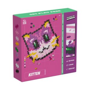 Plus-Plus Puzzle By Number Kitten 500pc