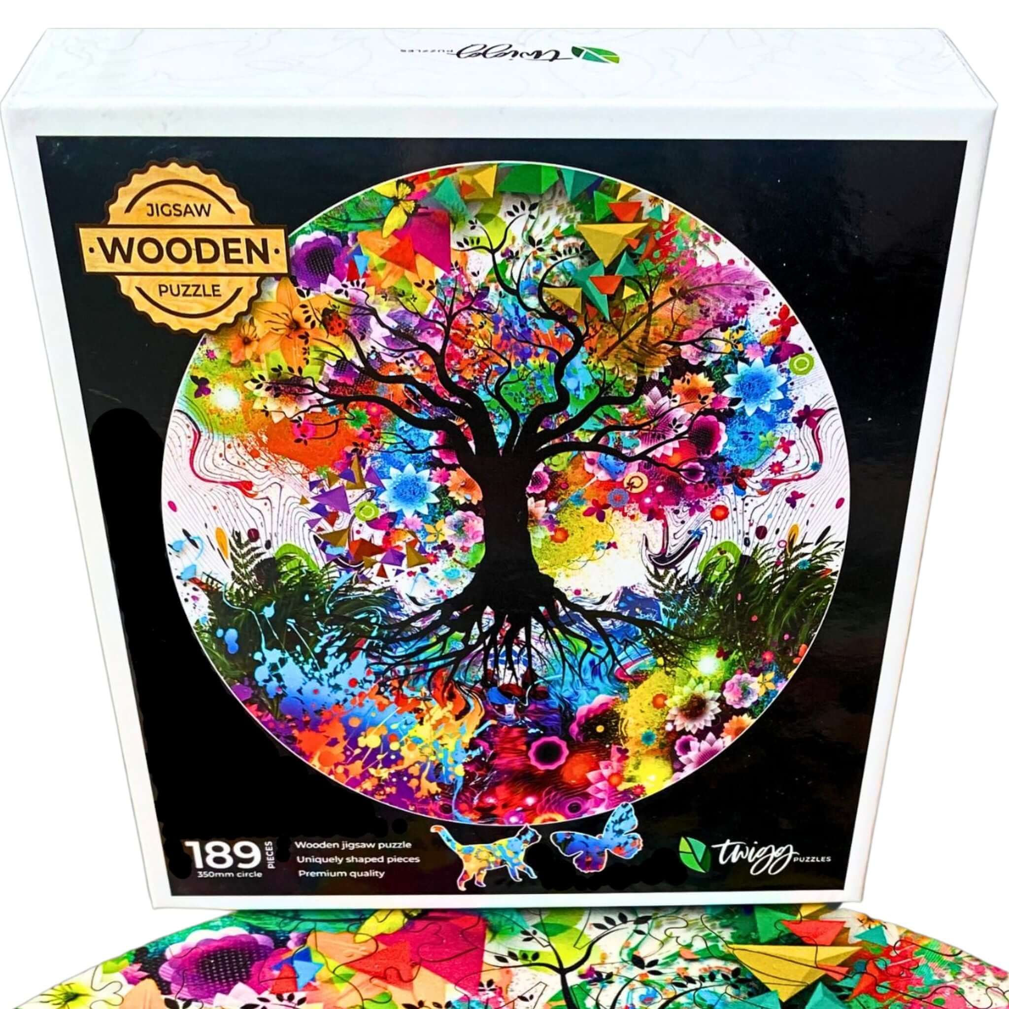 Twigg Puzzles Tree Of Life 189pc Wooden Puzzle