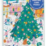 Merry & Bright Greeting Card Puzzle