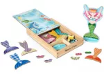 M&D Mermaid Magnetic Dress-Up Play Set
