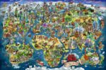 Ravensburger Illustrated World Map 5000pc
