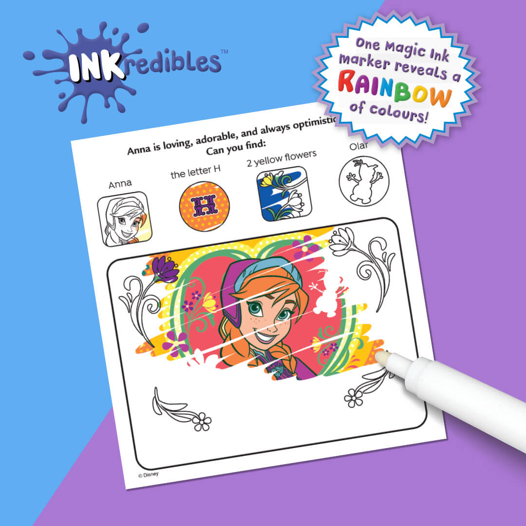 Inkredibles Magic Ink Frozen
