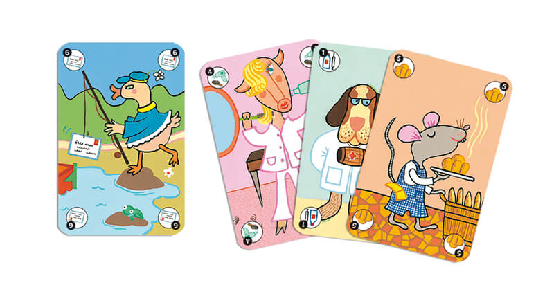 Djeco DJ5115 Happy Families