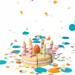 Le Toy Van Honeybake Vanilla Birthday Cake