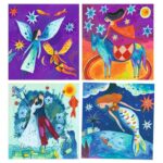 Djeco DJ9380 Inspired By In a Dream Marc Chagall Gouache Set