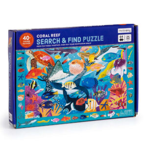 Mudpuppy Coral Reef Search & Find Puzzle 64pc