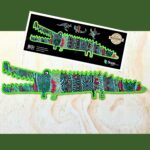 Twigg Puzzles Mr Croc 80pc Wooden Puzzle