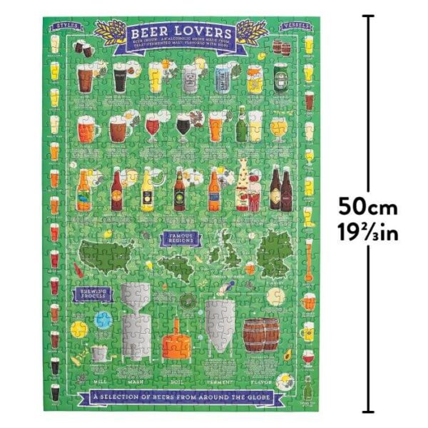 Ridley's Beer Lovers Jigsaw Puzzle 500pc