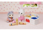SF 5709 Baby's Toy Box Snow Rabbit & Panda Babies