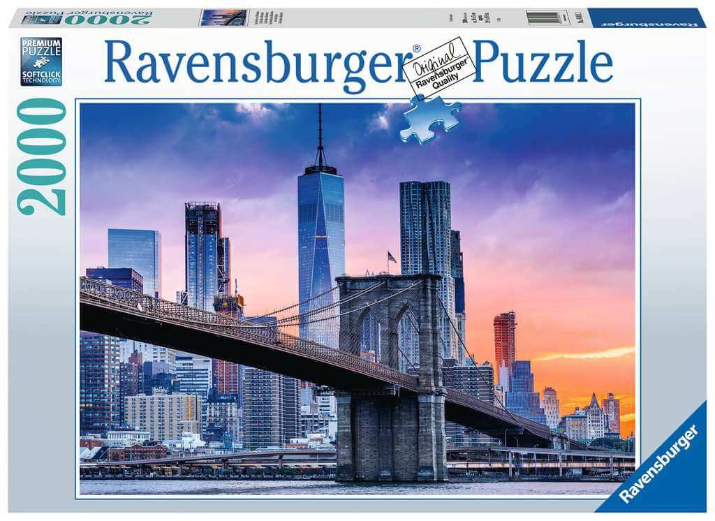 Ravensburger New York Sky Line Puzzle 2000pc Ravensburger New York Sky Line Puzzle 2000pc