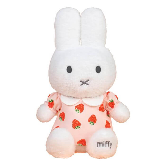 Miffy Strawberry Dress 30cm Plush