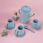 Silicone Tea Set Blue