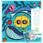 Djeco DJ0051 Ocean Colouring Dispenser