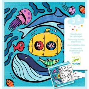 Djeco DJ0051 Ocean Colouring Dispenser