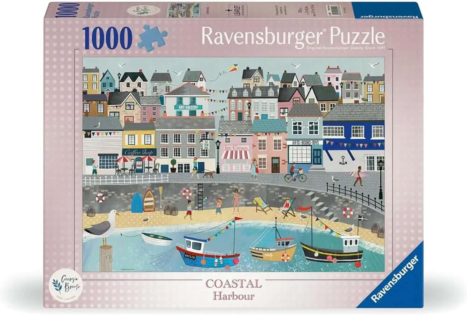 Ravensburger Coastal Harbour Puzzle 1000pc