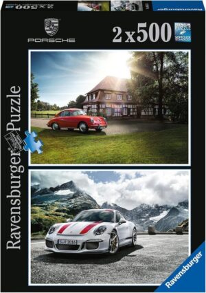 Ravensburger Porsche 356 & Porsche 911 Puzzle 2 x 2 500pc