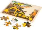 M&D Diggers At Work Jigsaw 24 Pc