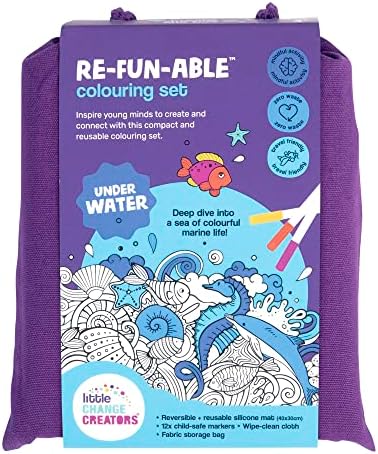 RE-FUN-ABLE Colouring Set - Under Water