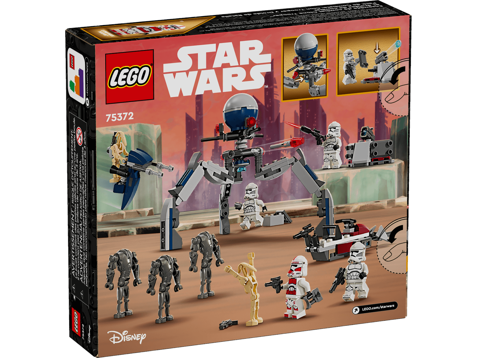 LEGO Star Wars 75372 Clone Trooper Battle Droid Battle Pack