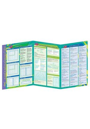 Essentials Math/Num/Algebra Laminated A4 Foldable Chart