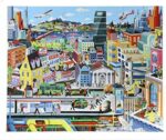 Eeboo City Floor Puzzle 48pc