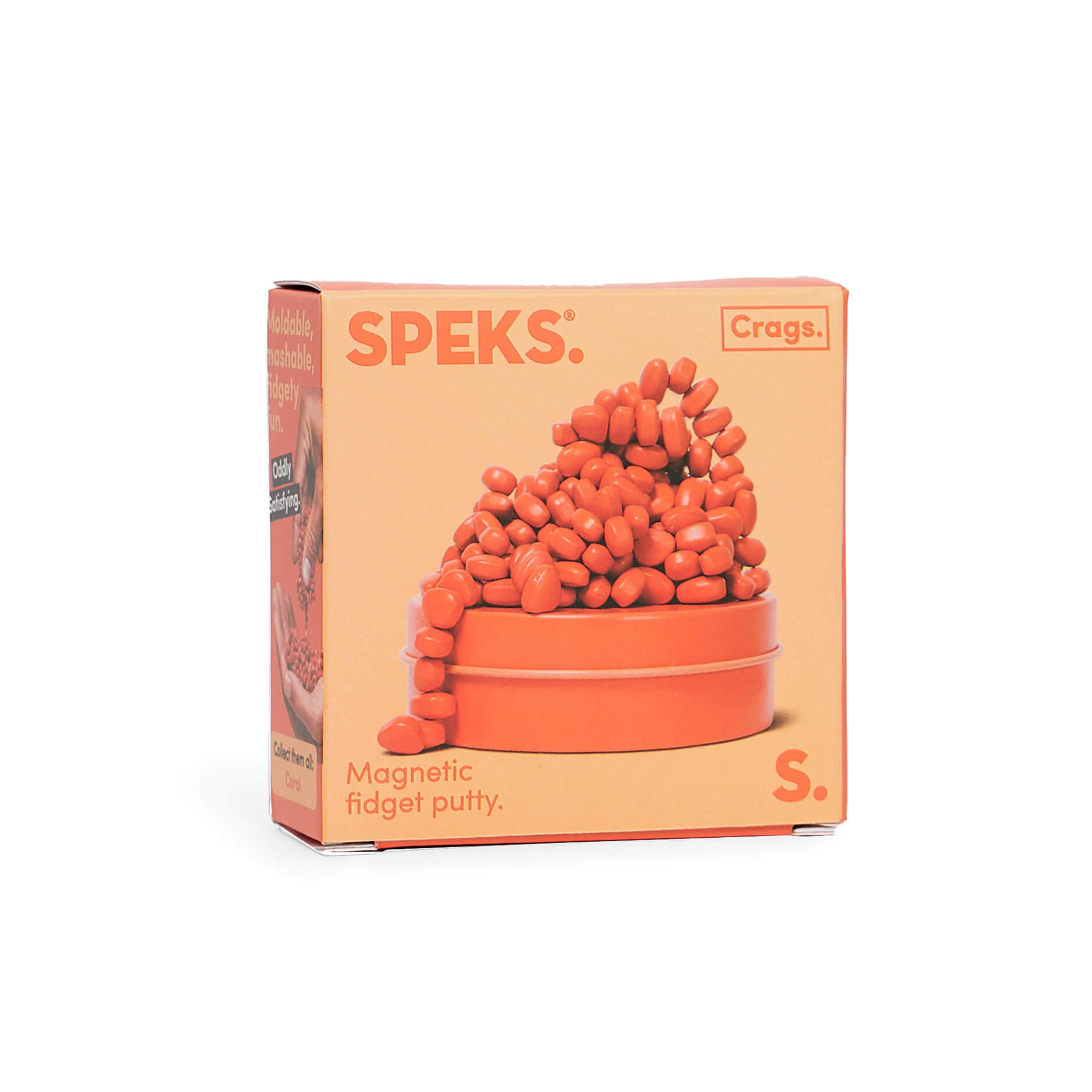 Speks Crags Mini Magnetic Putty Matte Coral