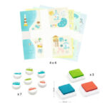 Djeco DJ09952 Traffic Stamp Sets
