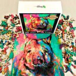 Twigg Puzzles Wombat 123pc Wooden Puzzle
