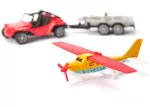 Siku 1696 Buggy with Sporting Airplane
